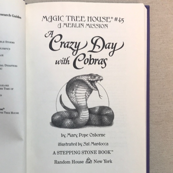 Books Other - 📚2/$6 A Crazy Day with Cobras #45 Magic Tree…